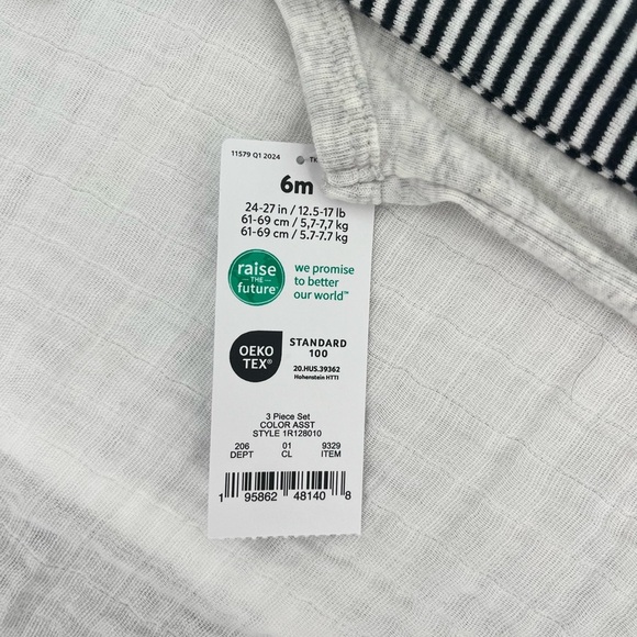 Carter’s Infant Boy Short Set 6 months - Picture 4 of 4